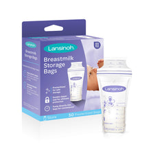 Load image into Gallery viewer, Lansinoh Breastmilk Storage Bags - 50 Count
